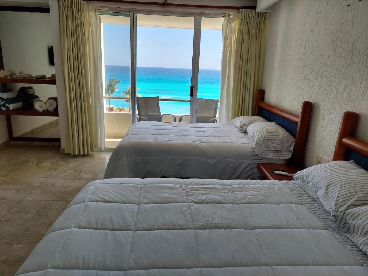 Departamento Cielo Ocen View En Condominios Solymar Cancún Zewnętrze zdjęcie